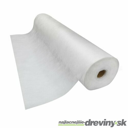 Agrovláknina-netkaná textília biela 23 g, celá rolka 1,6 x 100 m