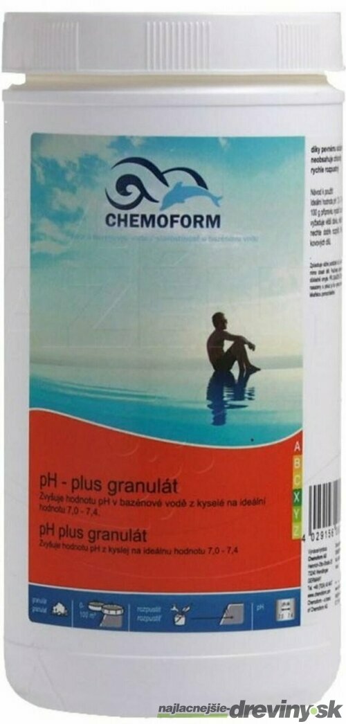 Prípravok Chemoform 0802, pH plus, 1 kg