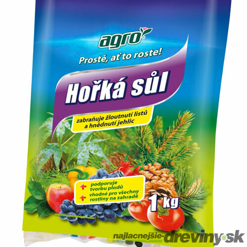 Agro Horká soľ 1 kg s horčíkom