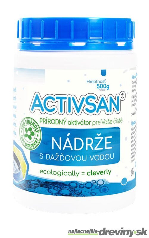 Aktivátor Activsan, do nádrže s dažďovou vodou, 500 g