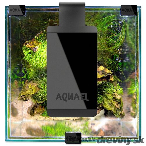 Akvarijný set Aquael SHRIMP SMART Day & Night čierny 25x25x30cm 19l