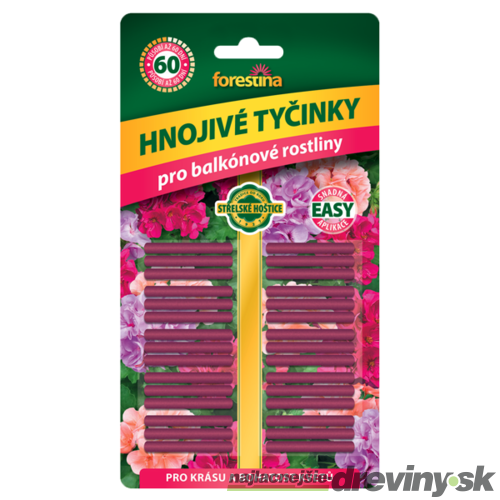 Balkónové tyčinky 30ks forestina