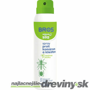 BROS - Repelent proti komárom a kliešťom 90ml