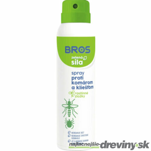 BROS - Repelent proti komárom a kliešťom 90ml