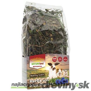 Bylinky Nature Land Botanical s modrými kvetmi 100g