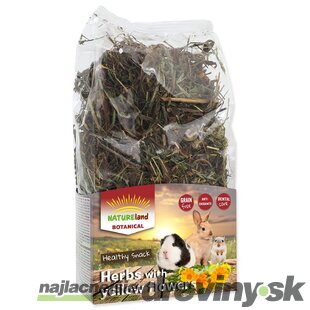 Bylinky Nature Land Botanical so žltými kvetmi 100g