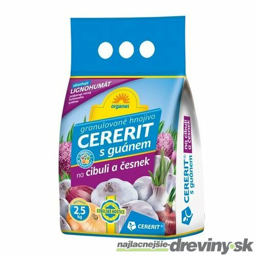 Cererit Z 2,5kg s guánom na cibuľu, cesnak Hoštice