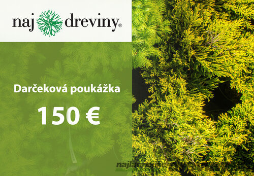 Darčeková poukážka 150 €