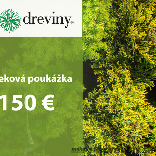 Darčeková poukážka 150 €