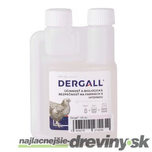 DERGALL® 100 ml, prostriedok proti parazitom, na hydinu