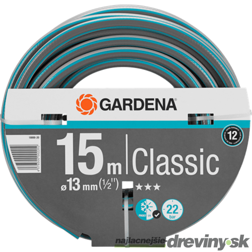 Gardena AKCIA! Hadica Classic 13 mm (1/2“), 15 m 18000-20