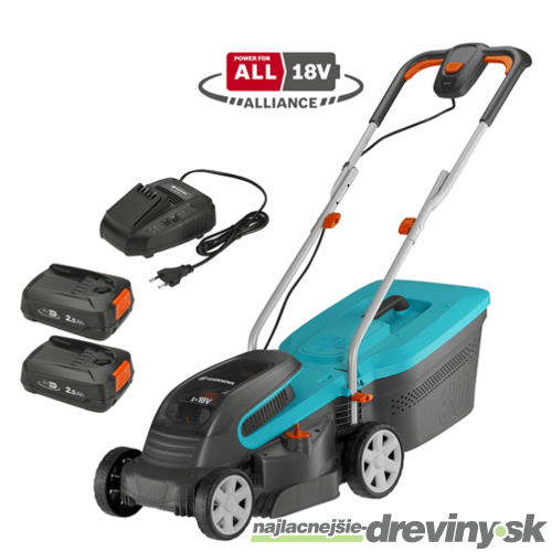 Gardena Akumulátorová kosačka PowerMax™ 32/36V P4A - súprava na okamžité použitie 14621-20