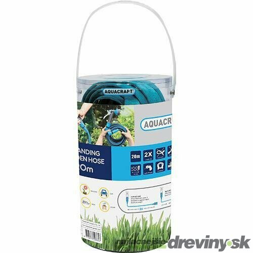 Hadica AQUACRAFT® 870020, 1/2“, 10-20 m, flexibilná, záhradná