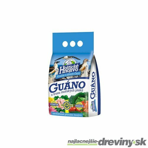 Hoštické guano 2,5kg granulované Forestina