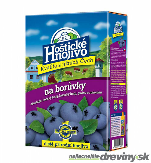 Hoštické organické hnojivo Čučoriedky 1 kg