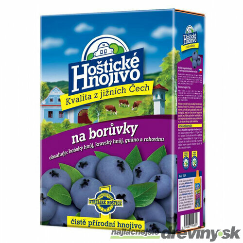 Hoštické organické hnojivo Čučoriedky 1 kg