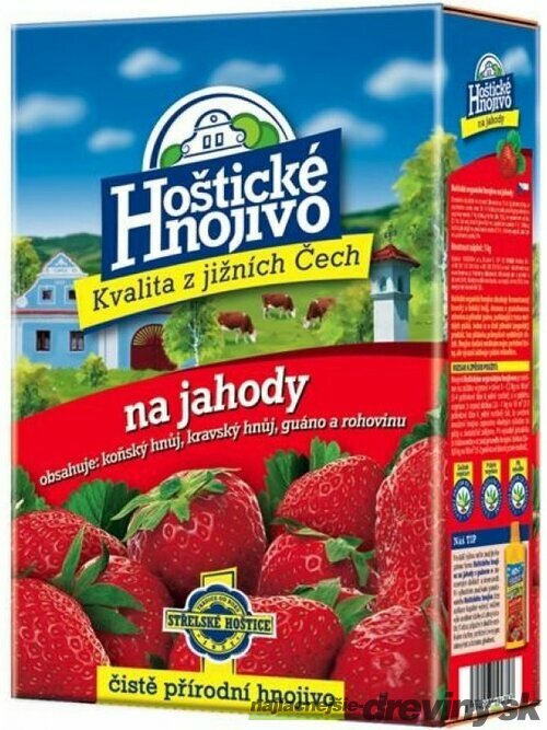 Hoštické organické hnojivo Jahody 1 kg