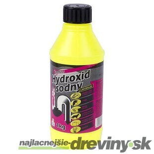 Hydroxid sodný 1 kg, čistič na odpad, na sifón, Mikrogranule