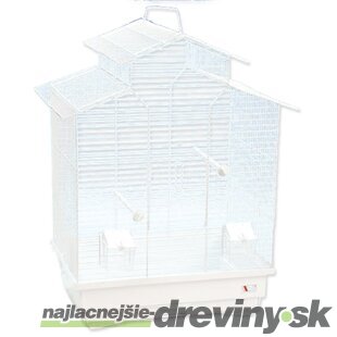 Klietka Bird Jewel Ela 50,5x38,5x63,5cm biela