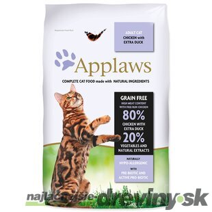 Krmivo Applaws Dry Cat Chicken with Duck 7,5kg