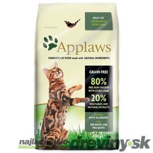 Krmivo Applaws Dry Cat Chicken with Lamb 400g