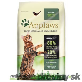 Krmivo Applaws Dry Cat Chicken with Lamb 7,5kg