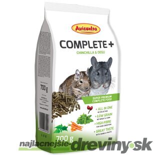 Krmivo Avicentra COMPLETE+ činčila & osmák 700g