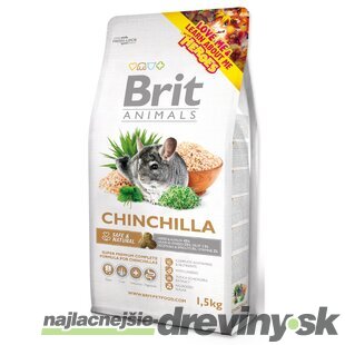 Krmivo Brit Animals Complete činčila 1,5kg