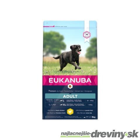 Krmivo EUKANUBA Adult Large & Giant 3kg