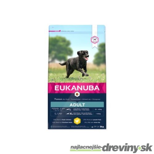 Krmivo EUKANUBA Adult Large & Giant 3kg