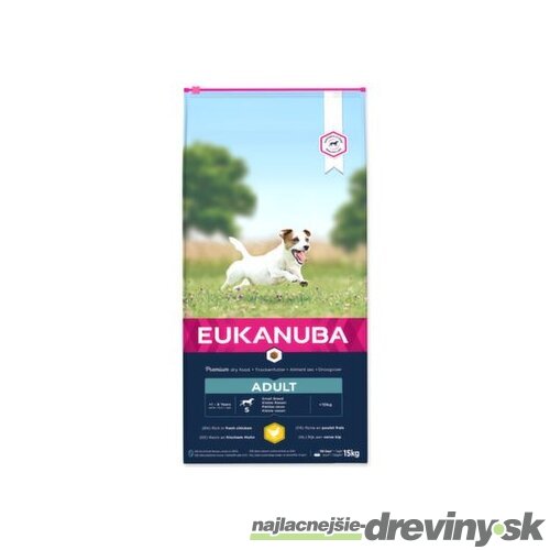 Krmivo EUKANUBA Adult Small 15kg