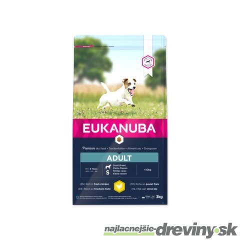 Krmivo EUKANUBA Adult Small 3kg