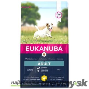 Krmivo EUKANUBA Adult Small 3kg