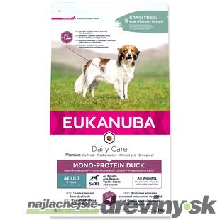 Krmivo EUKANUBA Daily Care Adult Mono Protein Duck 2,3kg