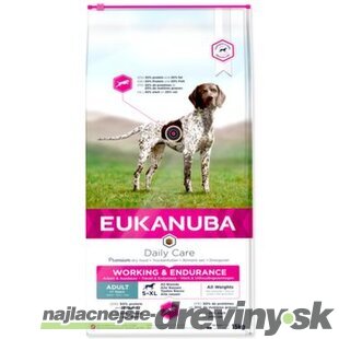 Krmivo EUKANUBA Daily Care Adult Working & Endurance 15kg