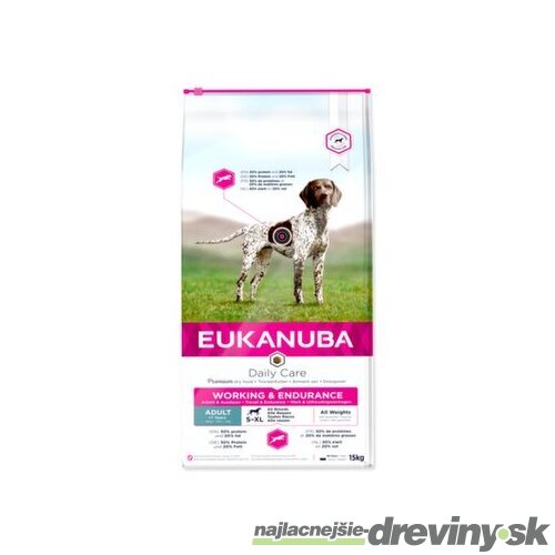 Krmivo EUKANUBA Daily Care Adult Working & Endurance 15kg