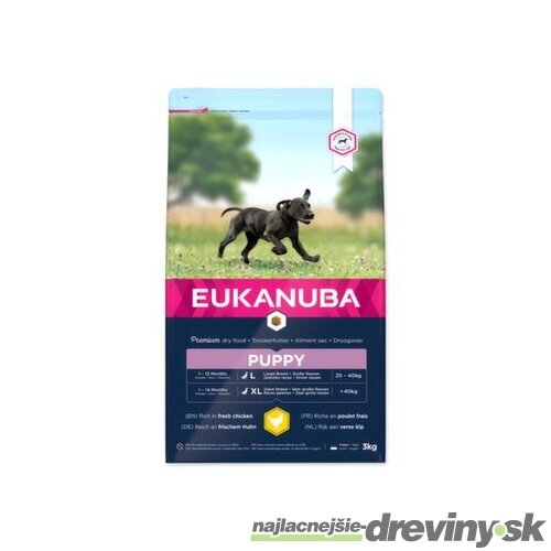 Krmivo EUKANUBA Puppy Large & Giant 3k