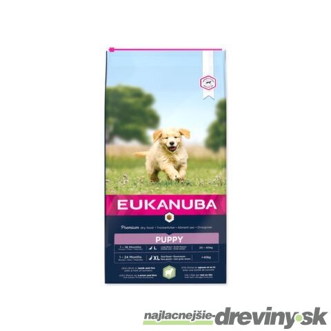 Krmivo EUKANUBA Puppy Large & Giant Lamb 12kg