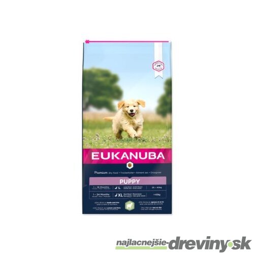 Krmivo EUKANUBA Puppy Large & Giant Lamb 12kg