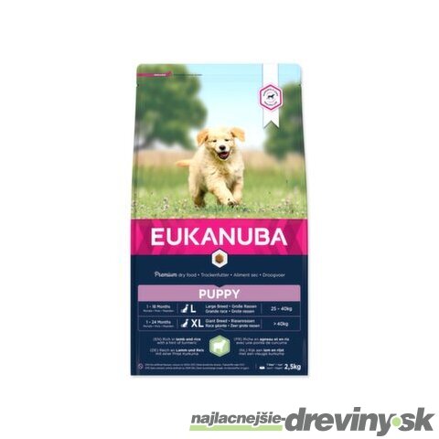 Krmivo EUKANUBA Puppy Large & Giant Lamb 2,5kg