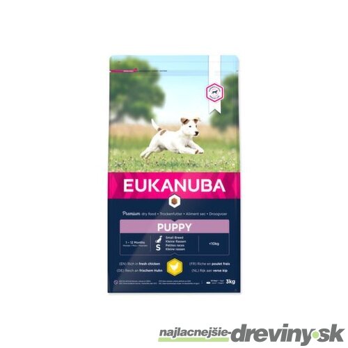 Krmivo EUKANUBA Puppy Small 3kg