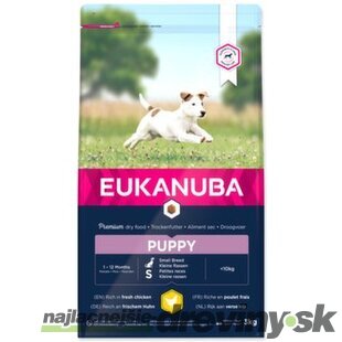 Krmivo EUKANUBA Puppy Small 3kg