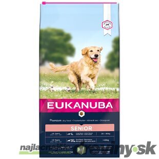 Krmivo EUKANUBA Senior Large & Giant Lamb 12kg