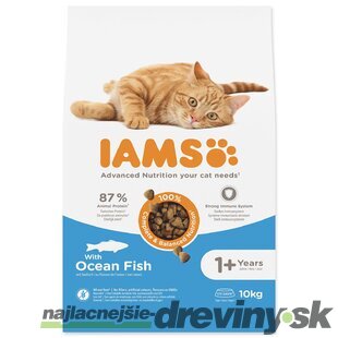 Krmivo IAMS Cat Adult Ocean Fish 10kg