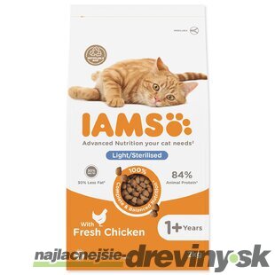 Krmivo IAMS Cat Adult/Senior Weight Control/Sterilized Chicken 2kg