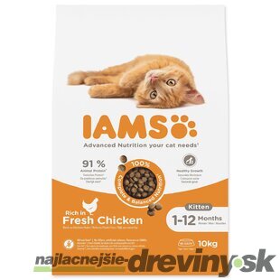 Krmivo IAMS Cat Kitten Chicken 10kg