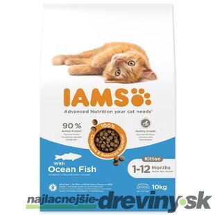 Krmivo IAMS Cat Kitten Ocean Fish 10kg