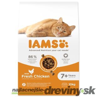 Krmivo IAMS Cat Senior Chicken 10kg