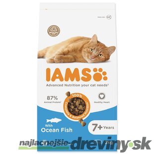 Krmivo IAMS Cat Senior Ocean Fish 2kg