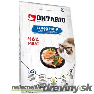 Krmivo Ontario Cat Longhair 2kg